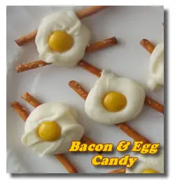 Bacon and Eggs Candy Recipe