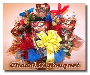chocolate candy bouquet