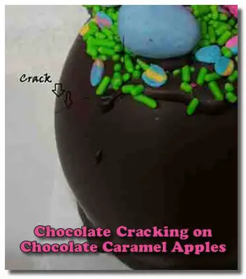Chocolate Covered Apples Cracking (by Dennyse Gonzales)