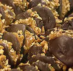 chocolate nutty clusters