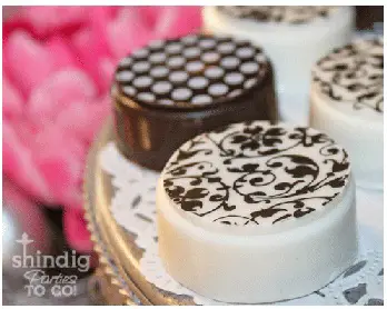 Chocolate Oreo Cookie Molds With Chocoate Transfers