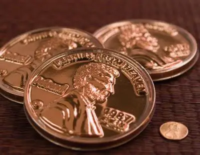 DeBrand's Pennies from Heaven Chocolate Coins