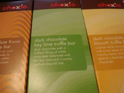Choxie Chocolate Bars