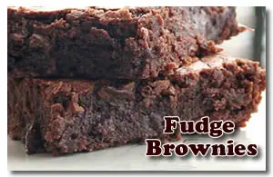 Fudge Brownie Recipe
