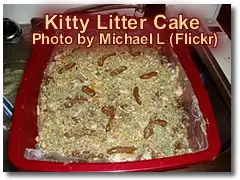 Halloween Recipes Kitty Litter Cake