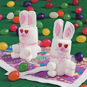 marshmallow easter bunny crafts