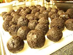 Making Chocolate Oreo Balls