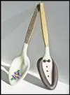 Bride and Groom Chocolate Spoons