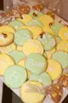 Sugar Cookies with Royal Icing and Molded Bee Hives