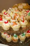 Lemon Drop Cupcakes with Candy Binky (pacifier)
