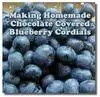 Making Chocolate Covered Blueberries