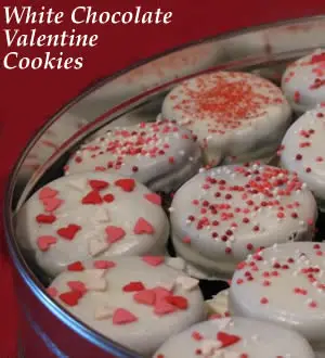 valentine cookies craft idea