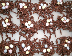 chocolate birs nests