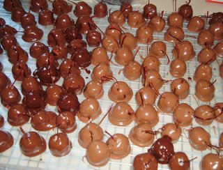 Cherries Dipped In Chocolate