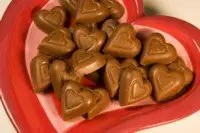 how to mold chocolate candy molded chocolate hearts
